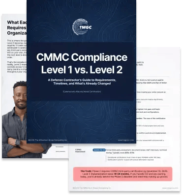 Preview image of CMMC Level 1 vs. Level 2 download